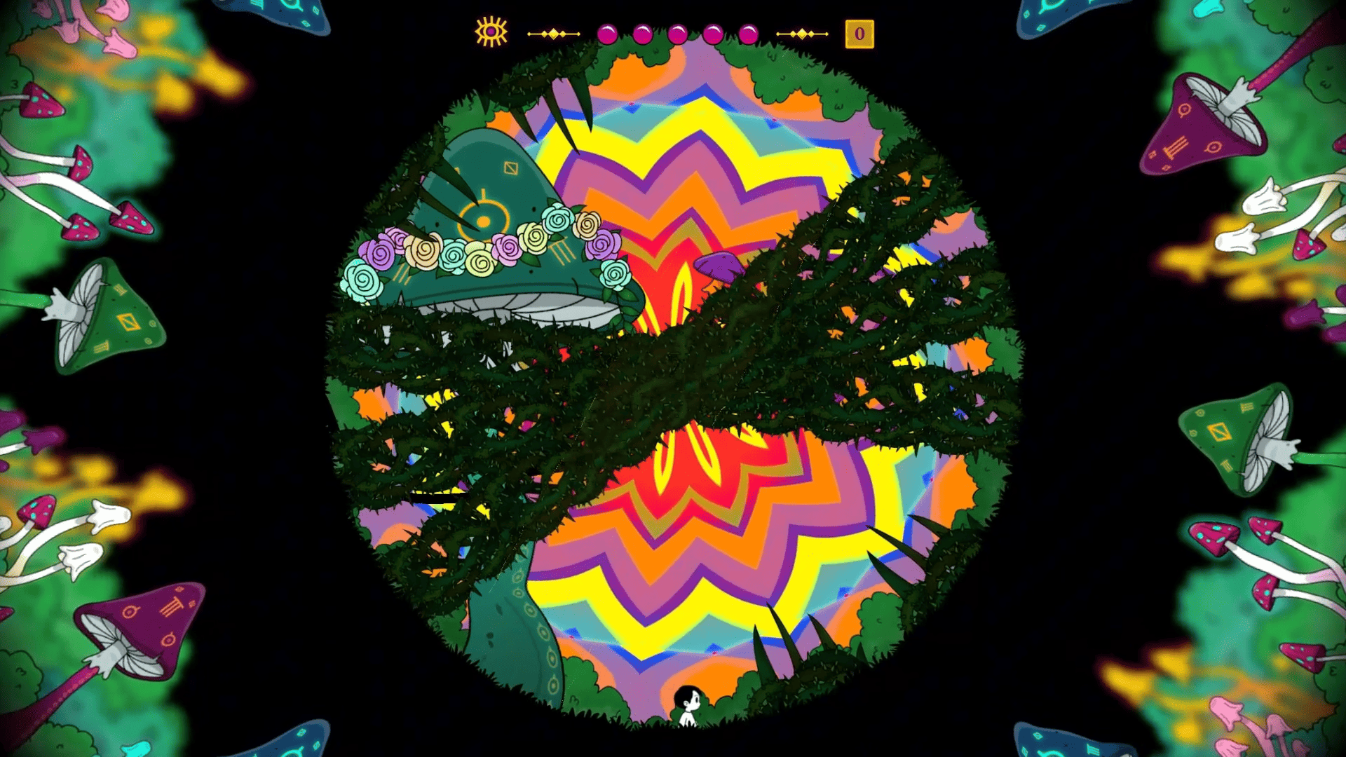 Colorful boss encounter