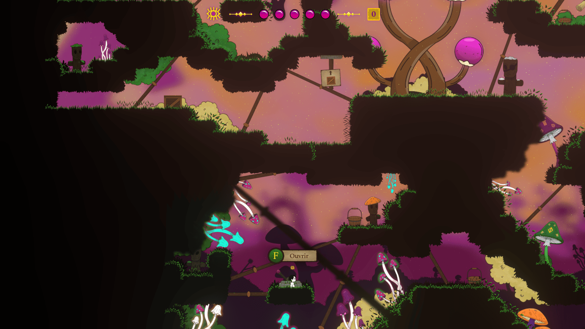 Gameplay in the royal forest